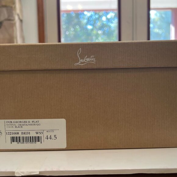 Christian Louboutin Mens Our Georges 2 Flat Black Suede Combat Lace Up Boot 44.5 - Picture 14 of 15